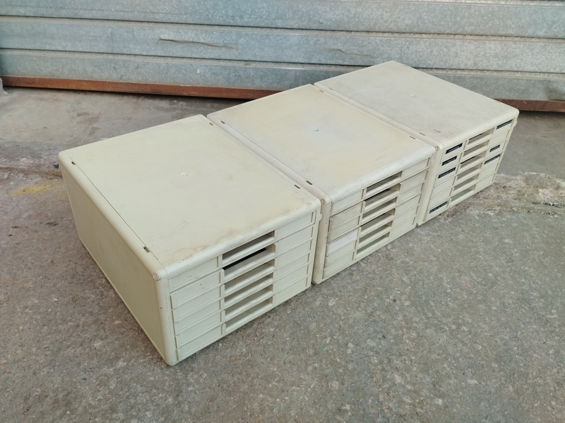 archivador cajon oficina plastico envejecido 21_5x30x38_5 3u